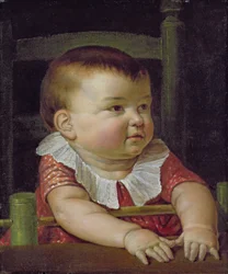 Otto Sigismund (1803-1839), a művész fia, 1805